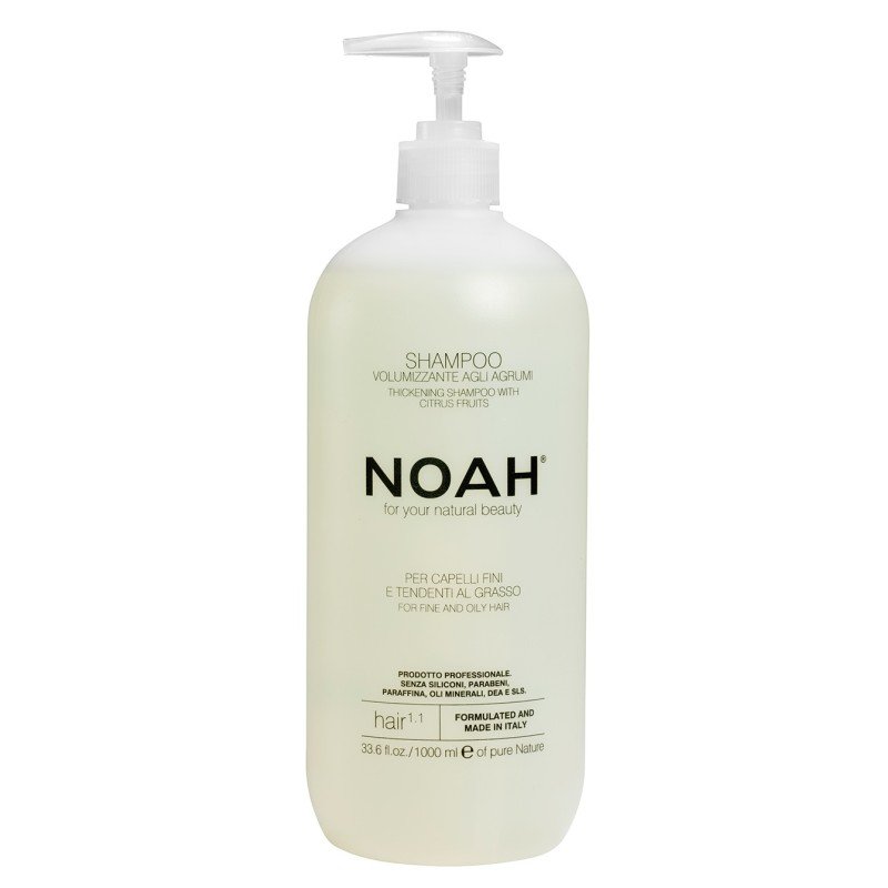 1.1. Volumizing Shampoo With Citrus Fruits Šampūnas besiriebaluojantiems plaukams, 1000ml