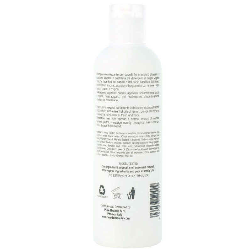 1.1. Volumizing Shampoo With Citrus Fruits Šampūnas besiriebaluojantiems plaukams, 250ml – papildomas vaizdas 2