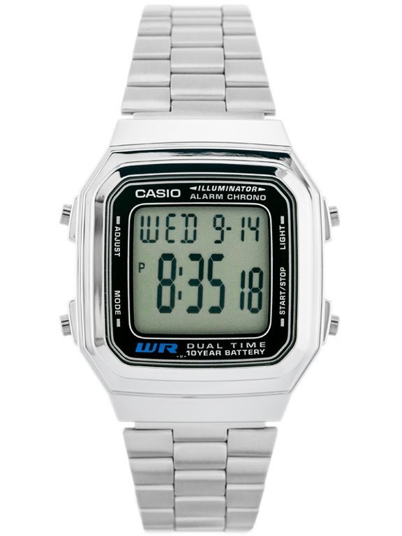 VYRIŠKI LAIKRODIS CASIO A178WA-1A (zd082a) + DĖŽUTĖ