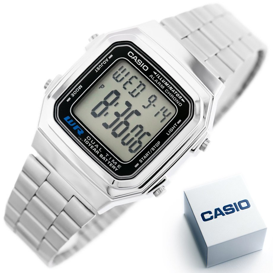 VYRIŠKI LAIKRODIS CASIO A178WA-1A (zd082a) + DĖŽUTĖ - Image 11