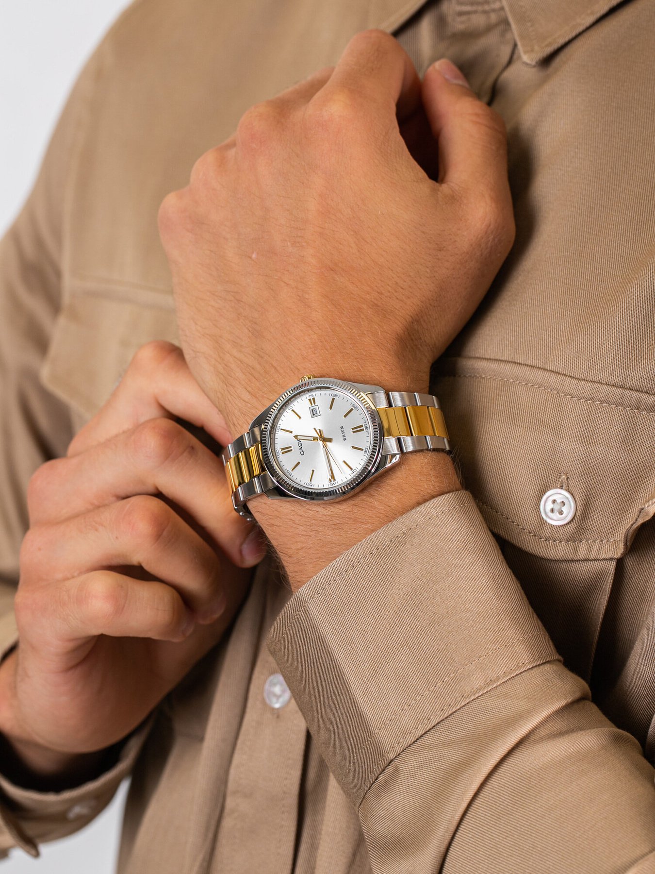 CASIO VYRIŠKAS LAIKRODIS MTP-1302SG-7AV (zd072e) + DĖŽUTĖ - Image 6