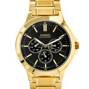 CASIO MTP-V300G 1A VYRIŠKAS LAIKRODIS (zd091b) + DĖŽUTĖ