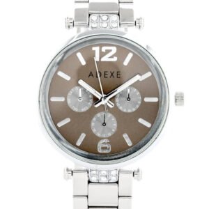 Moteriškas laikrodis Adexe ADX-1161B-3A – rudas ciferblatas