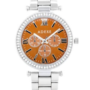 Moteriškas laikrodis Adexe ADX-1396B-4A – rudas ciferblatas