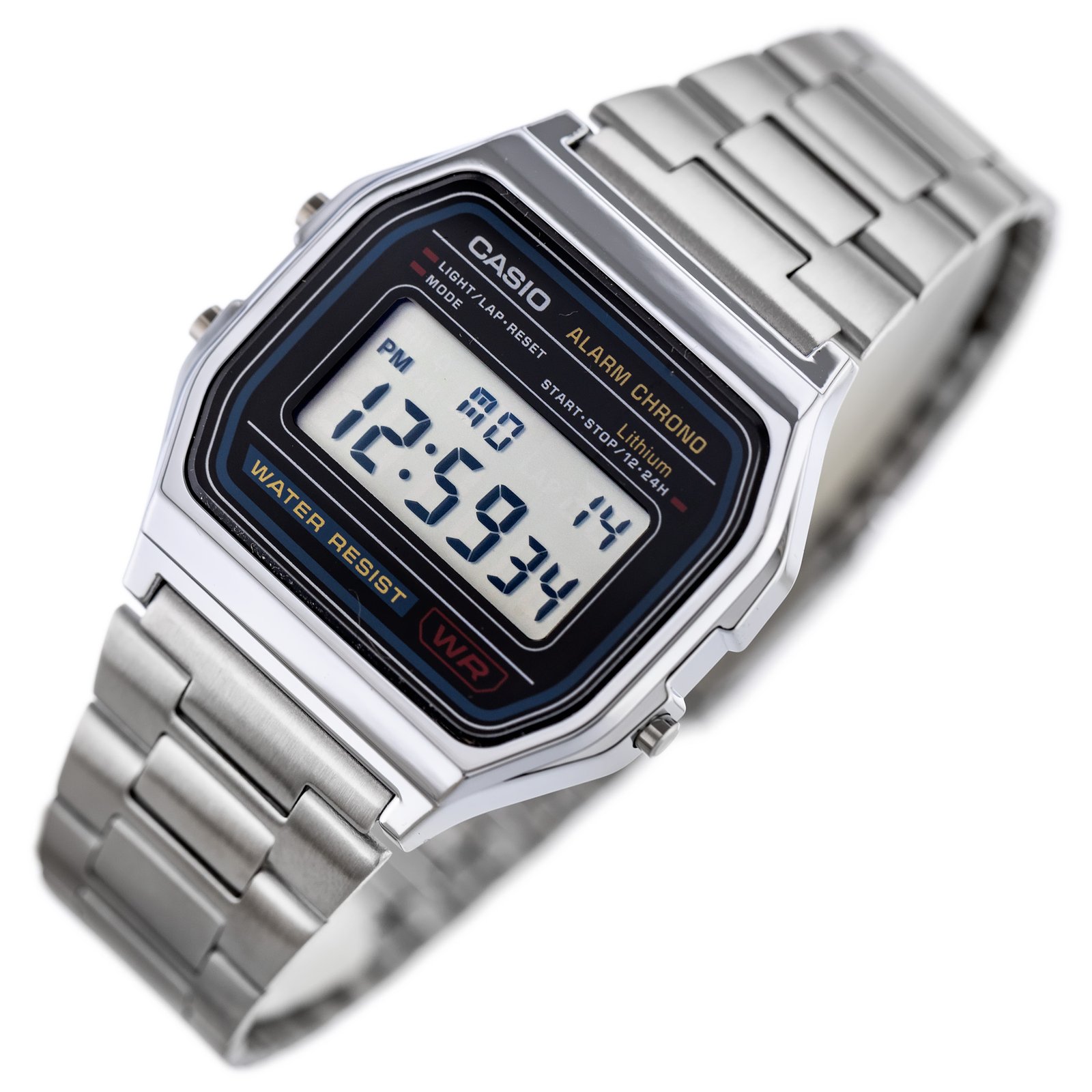 VYRIŠKI LAIKRODIS CASIO A158WA-1D VINTAGE RETRO + DĖŽUTĖ - Image 2