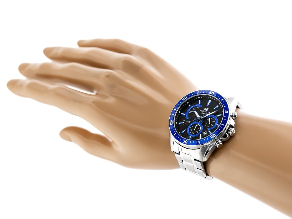 CASIO EDIFICE VYRIŠKAS LAIKRODIS EFR-552D-1A2 + DĖŽUTĖ - Image 4