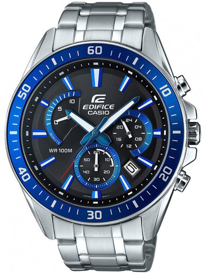CASIO EDIFICE VYRIŠKAS LAIKRODIS EFR-552D-1A2 + DĖŽUTĖ