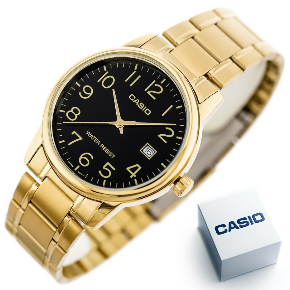 CASIO VYRIŠKAS LAIKRODIS MTP-V002G-1B (zd103a) + DĖŽUTĖ - Image 10