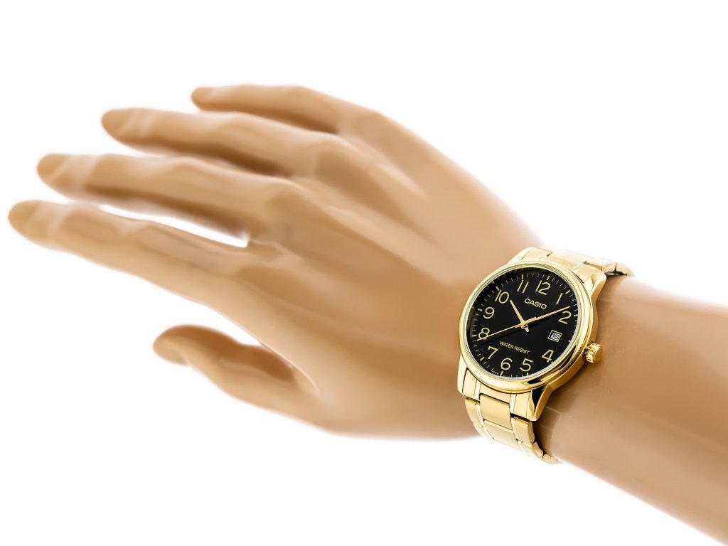 CASIO VYRIŠKAS LAIKRODIS MTP-V002G-1B (zd103a) + DĖŽUTĖ - Image 5