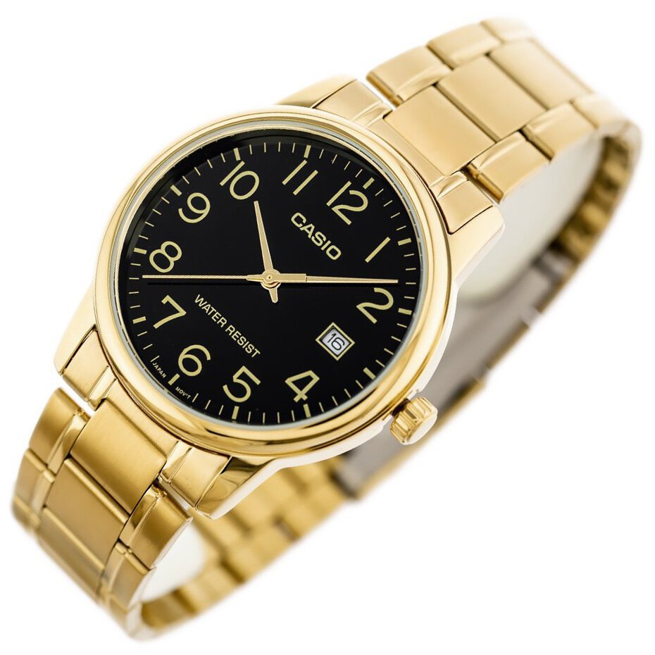 CASIO VYRIŠKAS LAIKRODIS MTP-V002G-1B (zd103a) + DĖŽUTĖ - Image 2