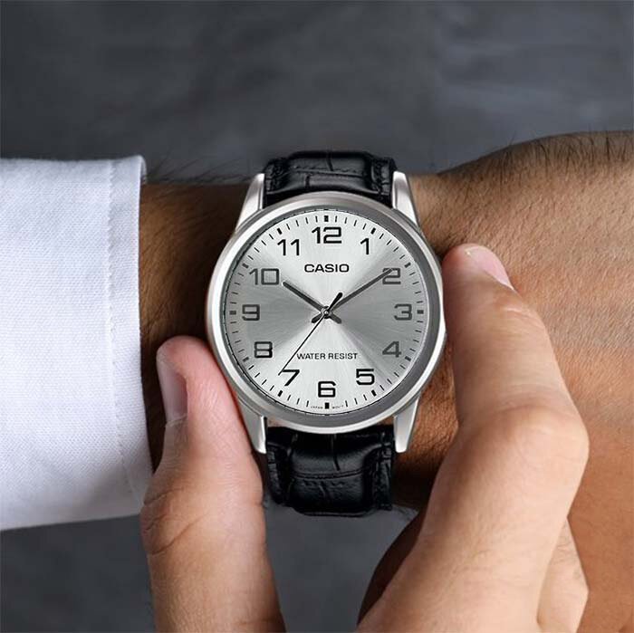CASIO MTP-V001L-7B VYRIŠKAS LAIKRODIS (zd080c) + DĖŽUTĖ - Image 6