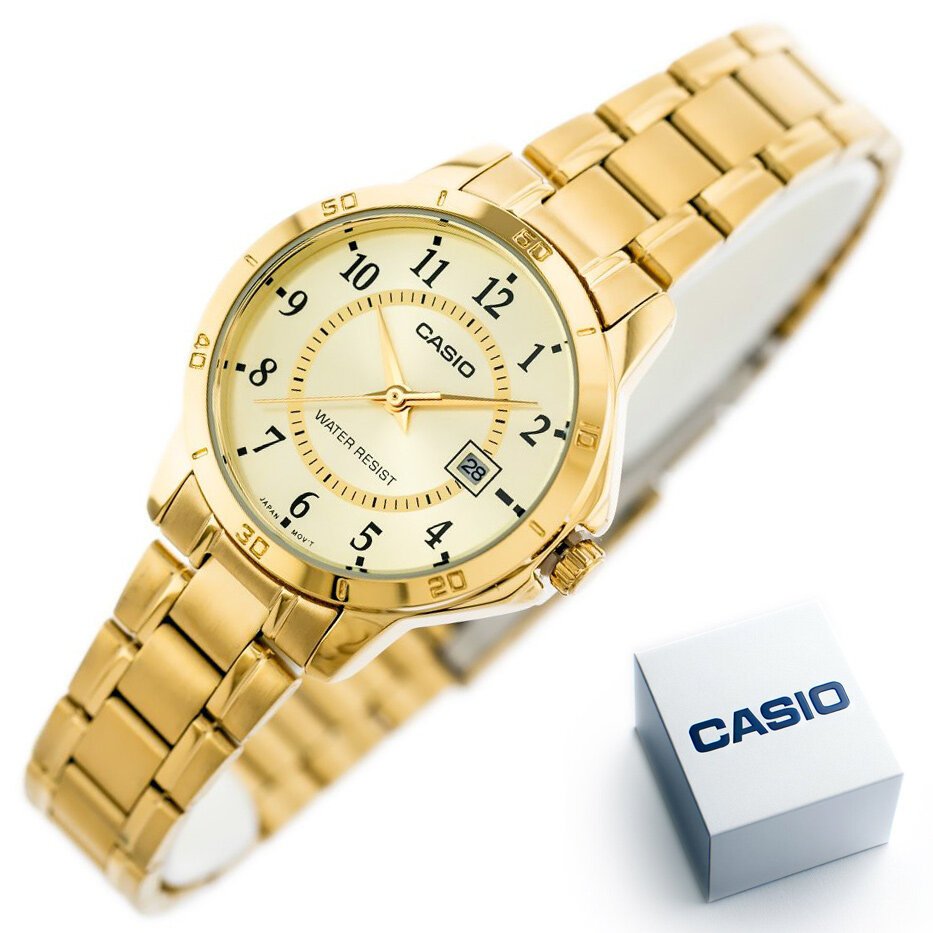CASIO LTP-V004G-9B MOTERŲ LAIKRODIS (zd568c) + DĖŽUTĖ - Image 8