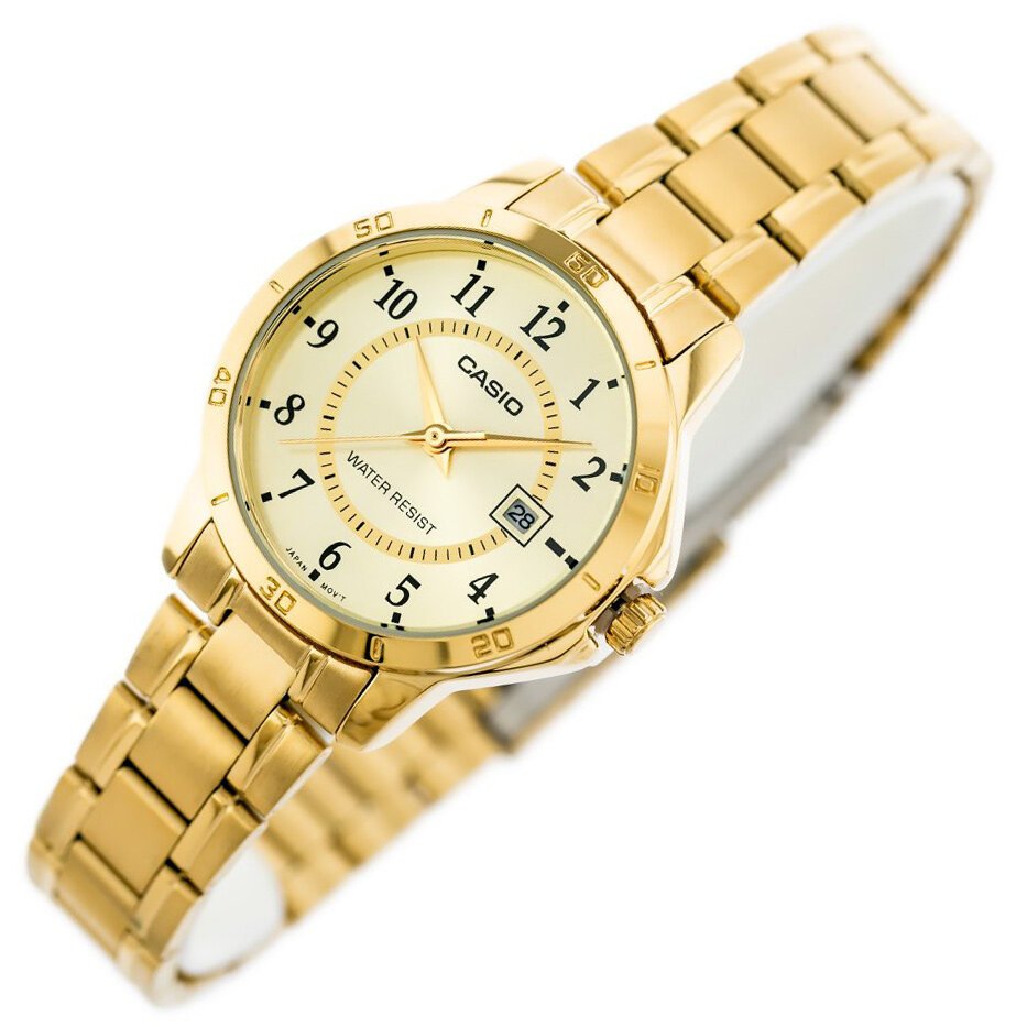 CASIO LTP-V004G-9B MOTERŲ LAIKRODIS (zd568c) + DĖŽUTĖ - Image 2