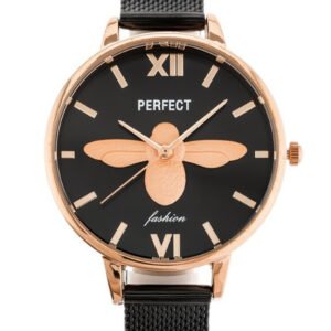 Moteriškas laikrodis Perfect S638 – juodas ciferblatas