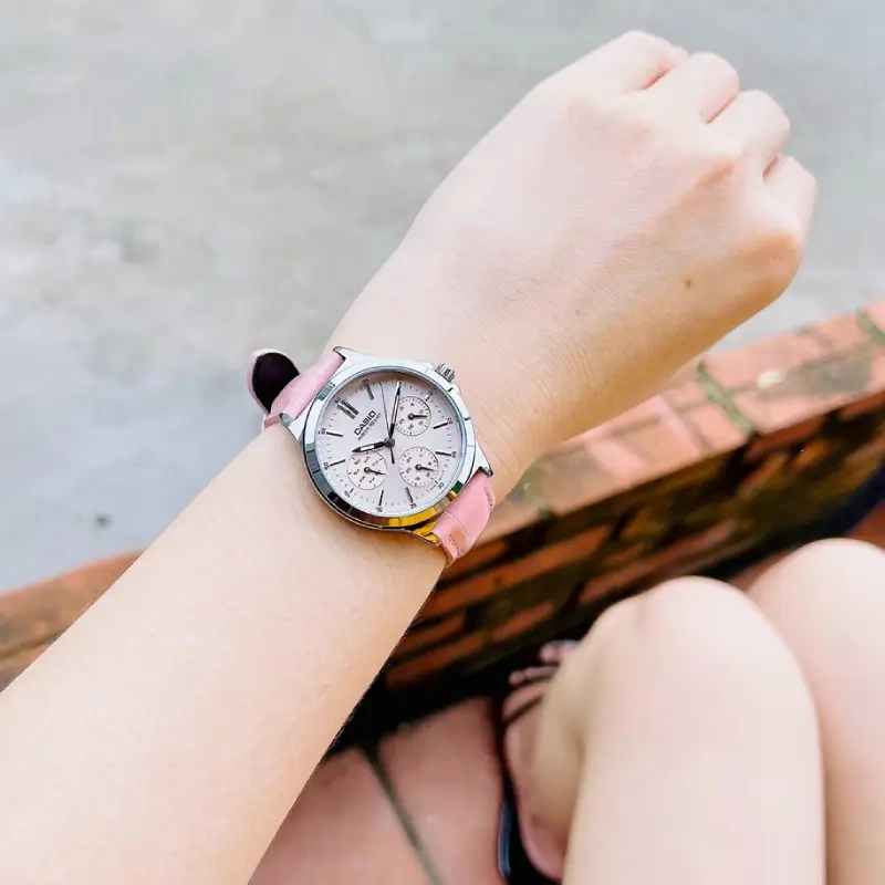 CASIO LTP-V300L-4A MOTERŲ LAIKRODIS (zd581b) + DĖŽUTĖ - Image 8