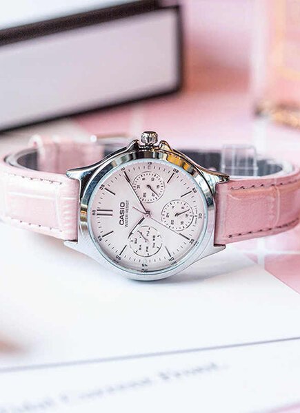 CASIO LTP-V300L-4A MOTERŲ LAIKRODIS (zd581b) + DĖŽUTĖ - Image 6