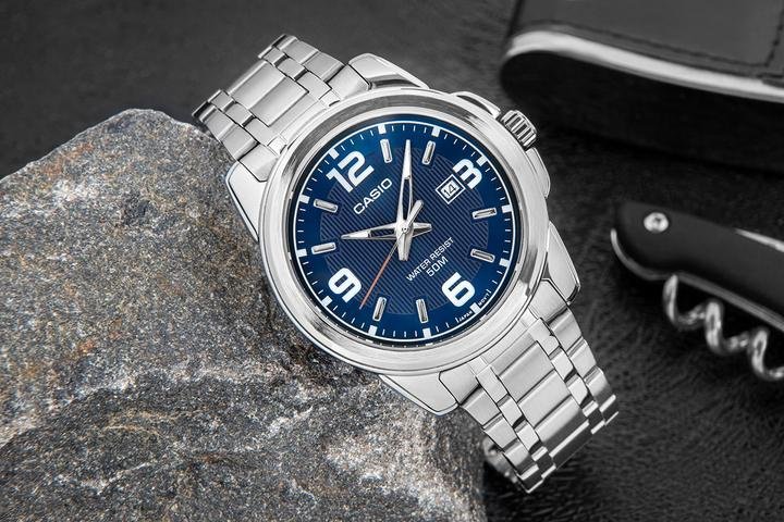 CASIO VYRIŠKAS LAIKRODIS MTP-1314D-2AV (zd024a) + DĖŽUTĖ - Image 8