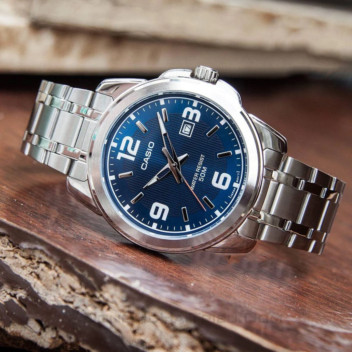 CASIO VYRIŠKAS LAIKRODIS MTP-1314D-2AV (zd024a) + DĖŽUTĖ - Image 6