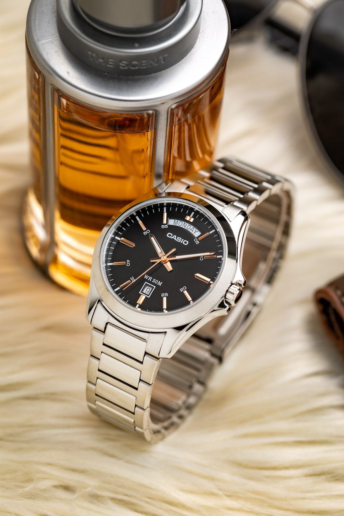VYRIŠKI LAIKRODIS CASIO MTP-1370D-1A2V (zd025a) + DĖŽUTĖ - Image 6