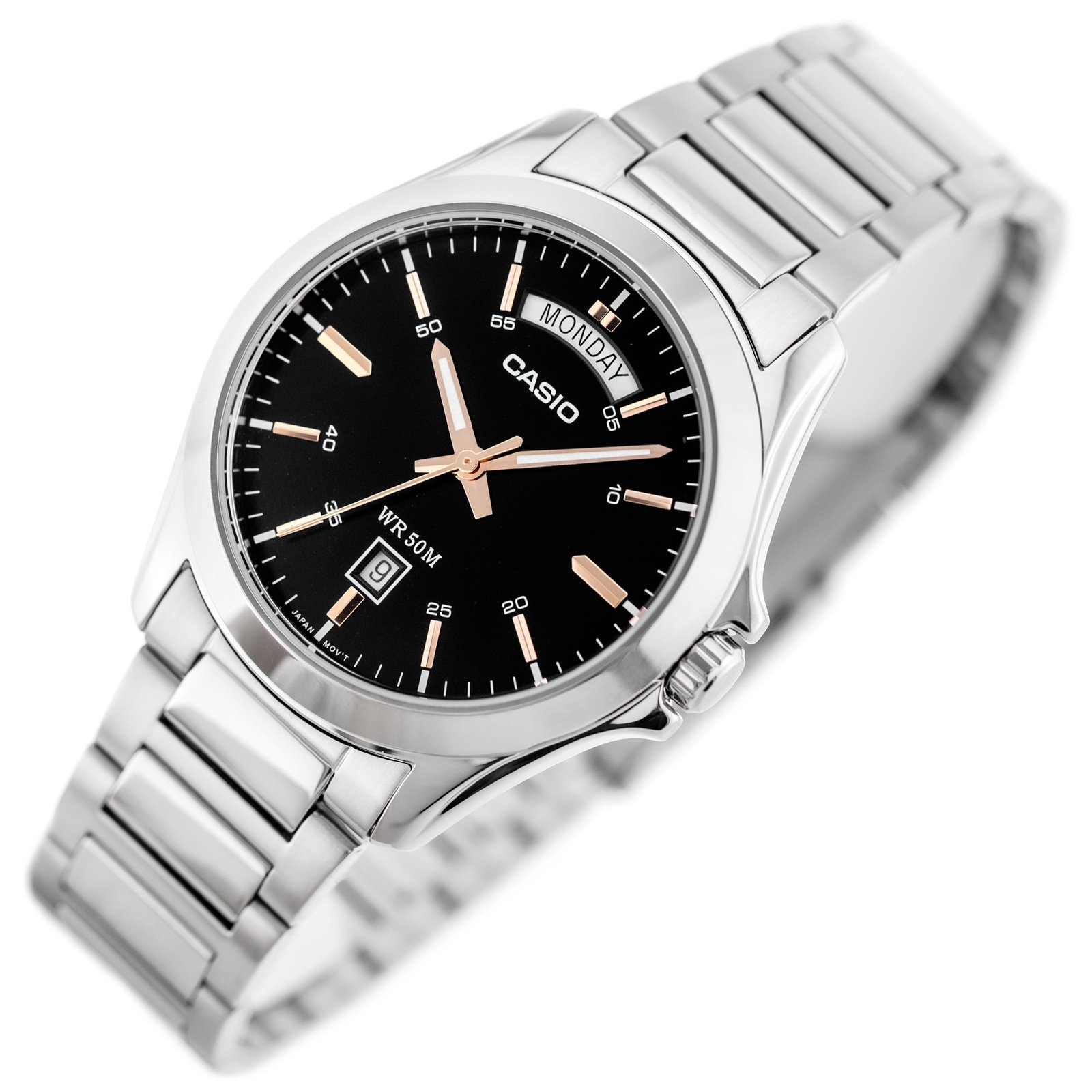 VYRIŠKI LAIKRODIS CASIO MTP-1370D-1A2V (zd025a) + DĖŽUTĖ - Image 2
