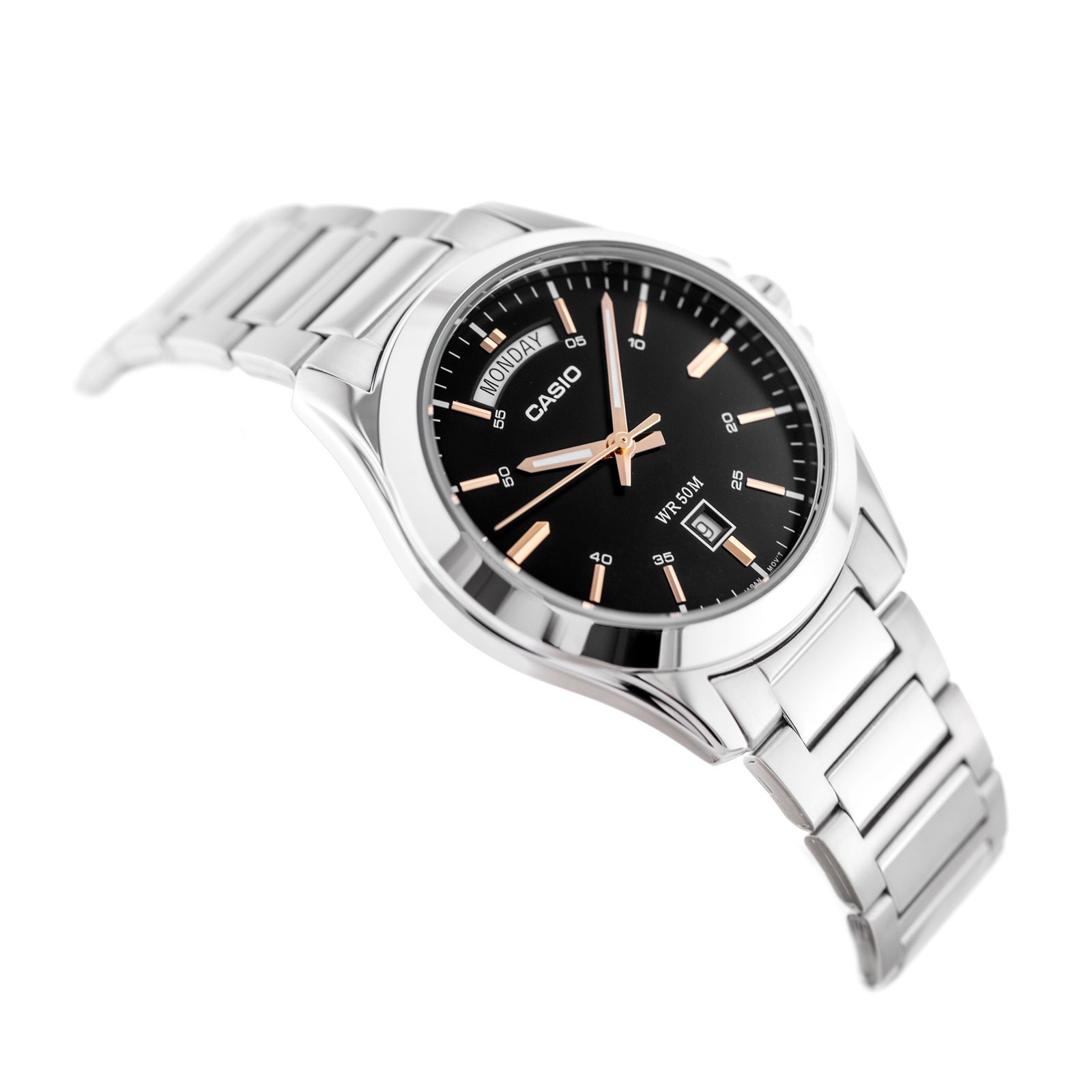 VYRIŠKI LAIKRODIS CASIO MTP-1370D-1A2V (zd025a) + DĖŽUTĖ - Image 3