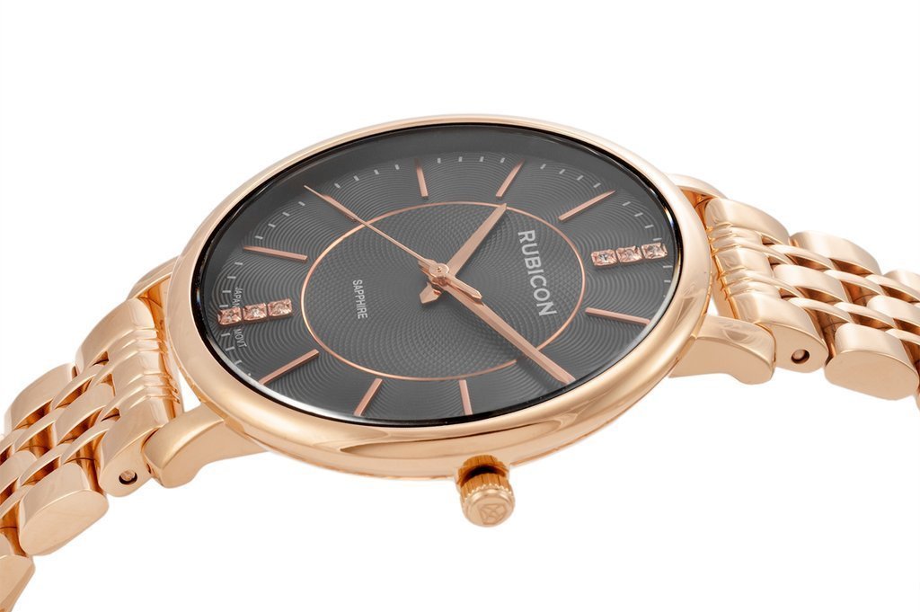 Moteriškas laikrodis Rubicon RNBE52RIVX03BX – pilkas ciferblatas – 3