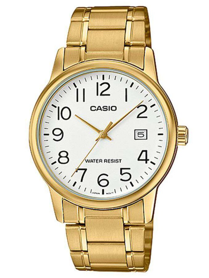 CASIO VYRIŠKAS LAIKRODIS MTP-V002G-7B2UDF (zd103b) + DĖŽUTĖ