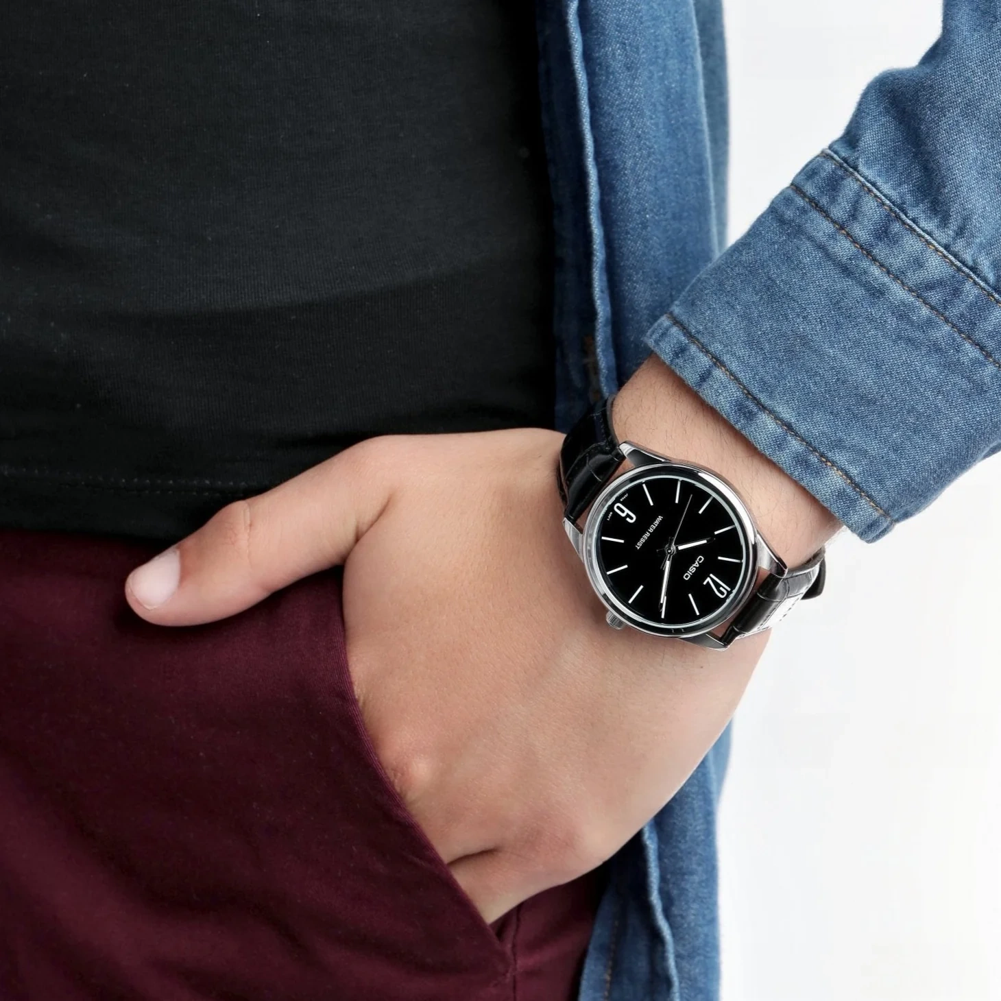 CASIO VYRIŠKAS LAIKRODIS MTP-V005L-1BUDF (zd066e) + DĖŽUTĖ - Image 9