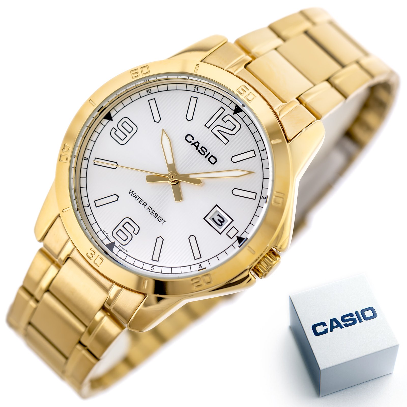 CASIO VYRIŠKAS LAIKRODIS MTP-V004G-7B2 (zd047e) + DĖŽUTĖ - Image 7