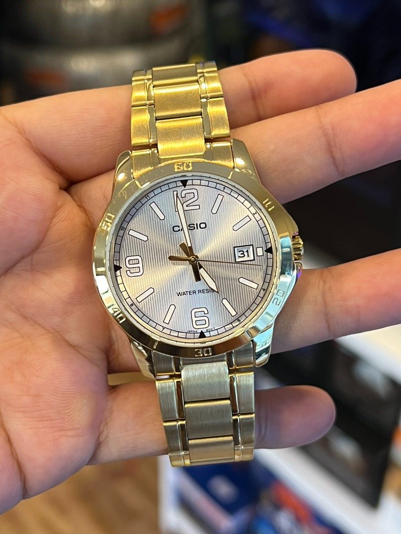 CASIO VYRIŠKAS LAIKRODIS MTP-V004G-7B2 (zd047e) + DĖŽUTĖ - Image 6