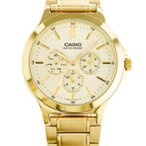 VYRIŠKAS LAIKRODIS CASIO MTP-V300G-9AUDF (zd091c) + DĖŽUTĖ