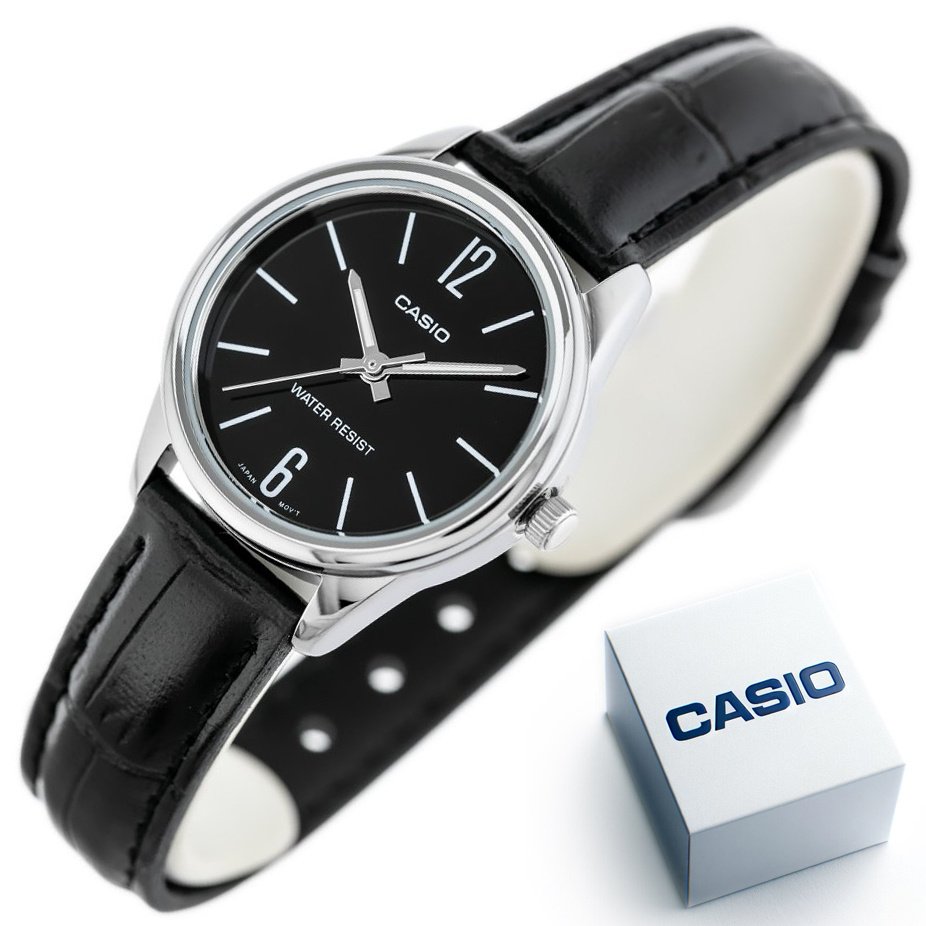 CASIO LTP-V005L 1B MOTERŲ LAIKRODIS (zd582b) + DĖŽUTĖ - Image 11