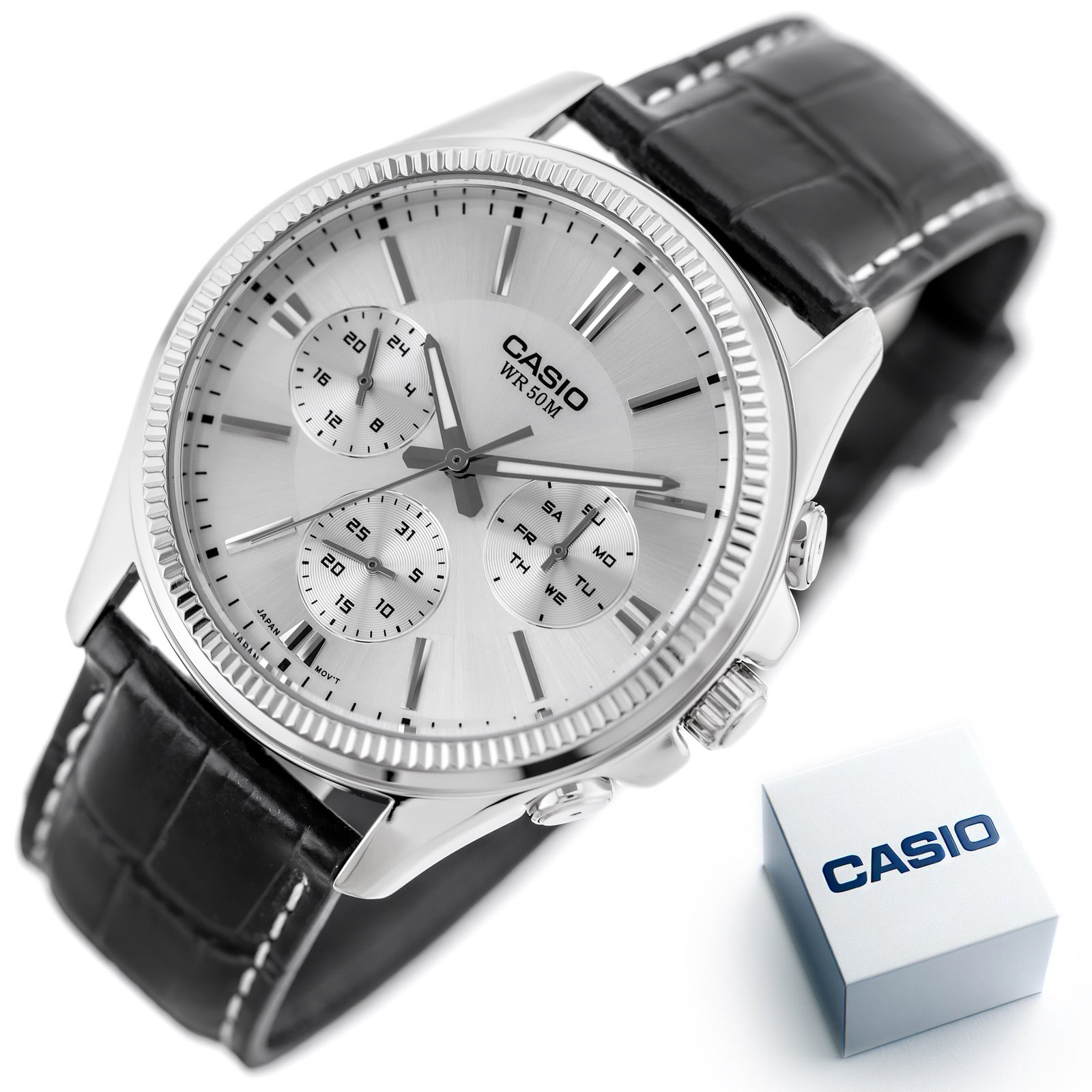 CASIO VYRIŠKAS LAIKRODIS MTP-1375L-7AVDF (zd115a) + DĖŽUTĖ - Image 6