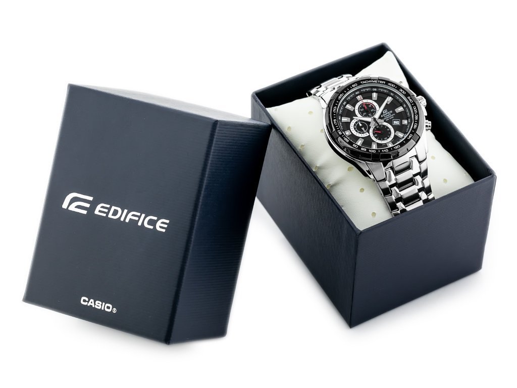 CASIO EDIFICE VYRIŠKAS LAIKRODIS EFR-539D-1A – 10 ATM (zd114a) + DĖŽUTĖ - Image 6