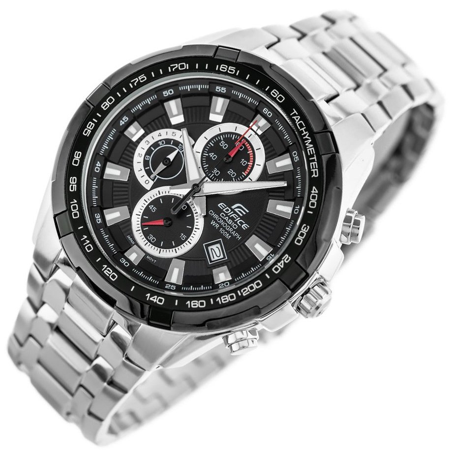 CASIO EDIFICE VYRIŠKAS LAIKRODIS EFR-539D-1A – 10 ATM (zd114a) + DĖŽUTĖ - Image 2