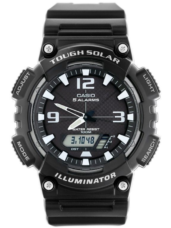 CASIO VYRIŠKAS LAIKRODIS AQ-S810W-1AV (zd044h) – SAULĖS ENERGIJA + DĖŽUTĖ