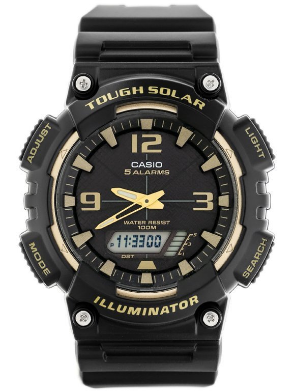 VYRIŠKI LAIKRODIS CASIO AQ-S810W-1A3V (zd044i) – SAULĖS ENERGIJA + DĖŽUTĖ