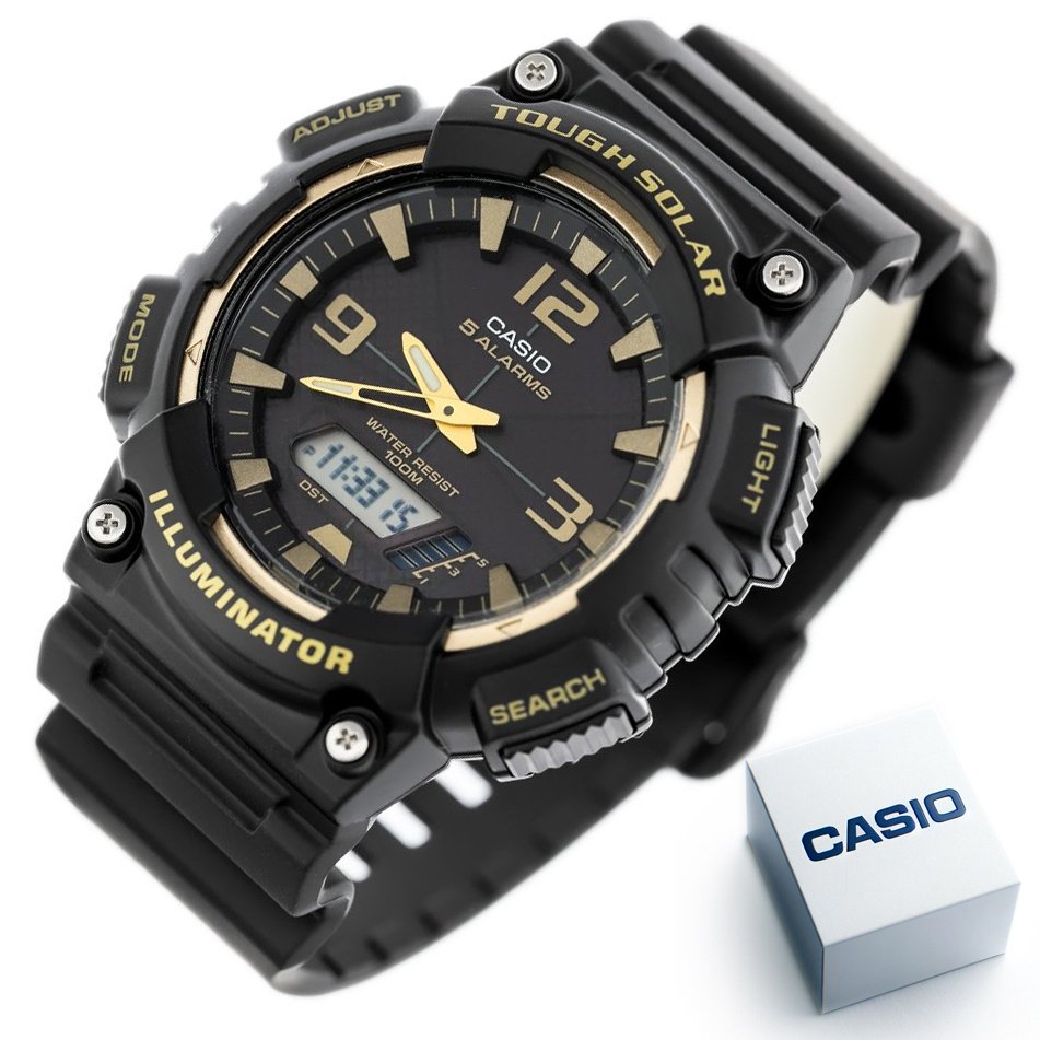 VYRIŠKI LAIKRODIS CASIO AQ-S810W-1A3V (zd044i) – SAULĖS ENERGIJA + DĖŽUTĖ - Image 10