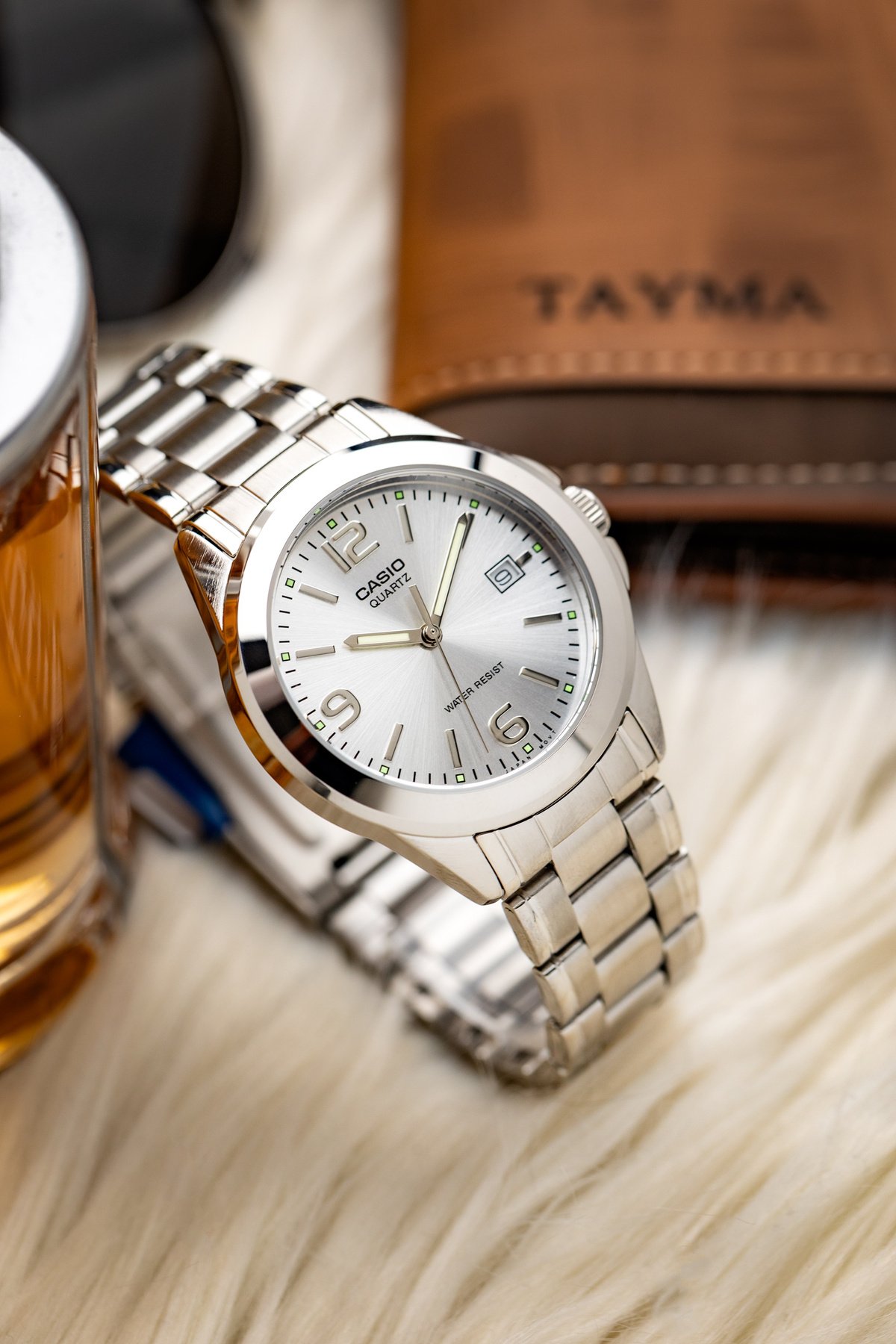 VYRIŠKAS LAIKRODIS CASIO MTP-1215A-7ADF (zd118a) + DĖŽUTĖ - Image 6