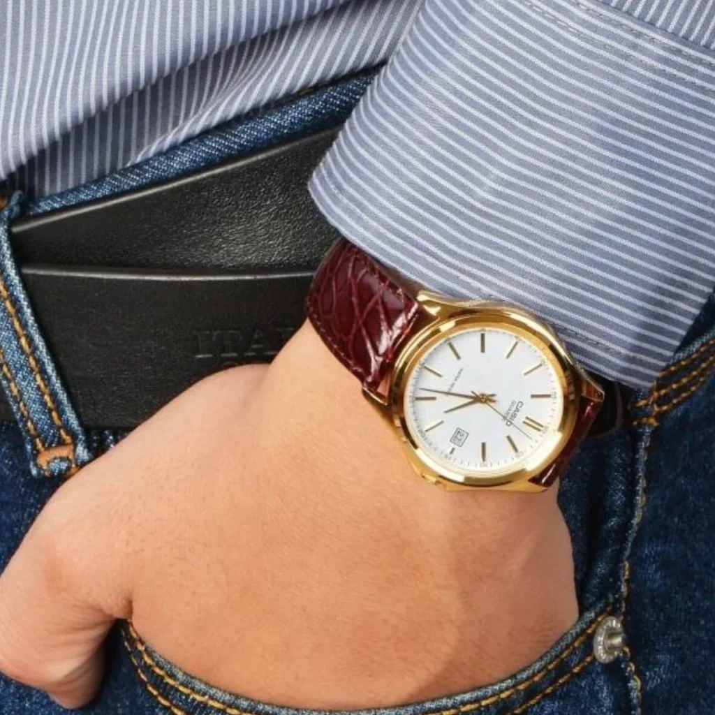 CASIO VYRIŠKAS LAIKRODIS MTP-1183Q-7ADF (zd004d) + DĖŽUTĖ - Image 6