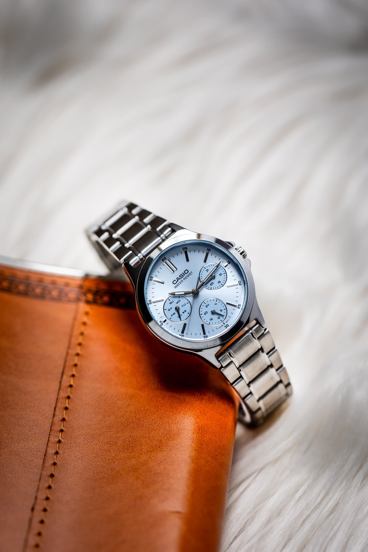 CASIO LTP-V300D-2AUDF MOTERŲ LAIKRODIS (zd566f) + DĖŽUTĖ - Image 10