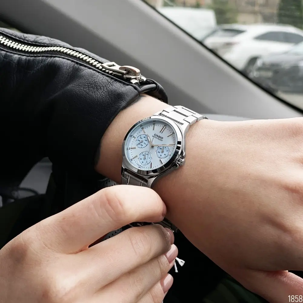CASIO LTP-V300D-2AUDF MOTERŲ LAIKRODIS (zd566f) + DĖŽUTĖ - Image 6