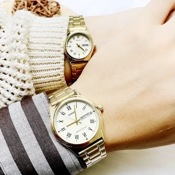 CASIO LTP-V006G-9BUDF MOTERŲ LAIKRODIS (zd585a) + DĖŽUTĖ - Image 9