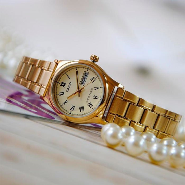 CASIO LTP-V006G-9BUDF MOTERŲ LAIKRODIS (zd585a) + DĖŽUTĖ - Image 4
