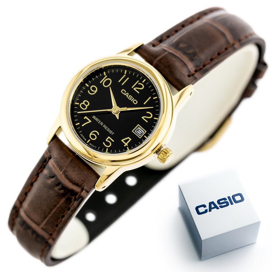MOTERŲ LAIKRODIS CASIO LTP-V002GL-1BUDF (zd584f) + DĖŽUTĖ - Image 10