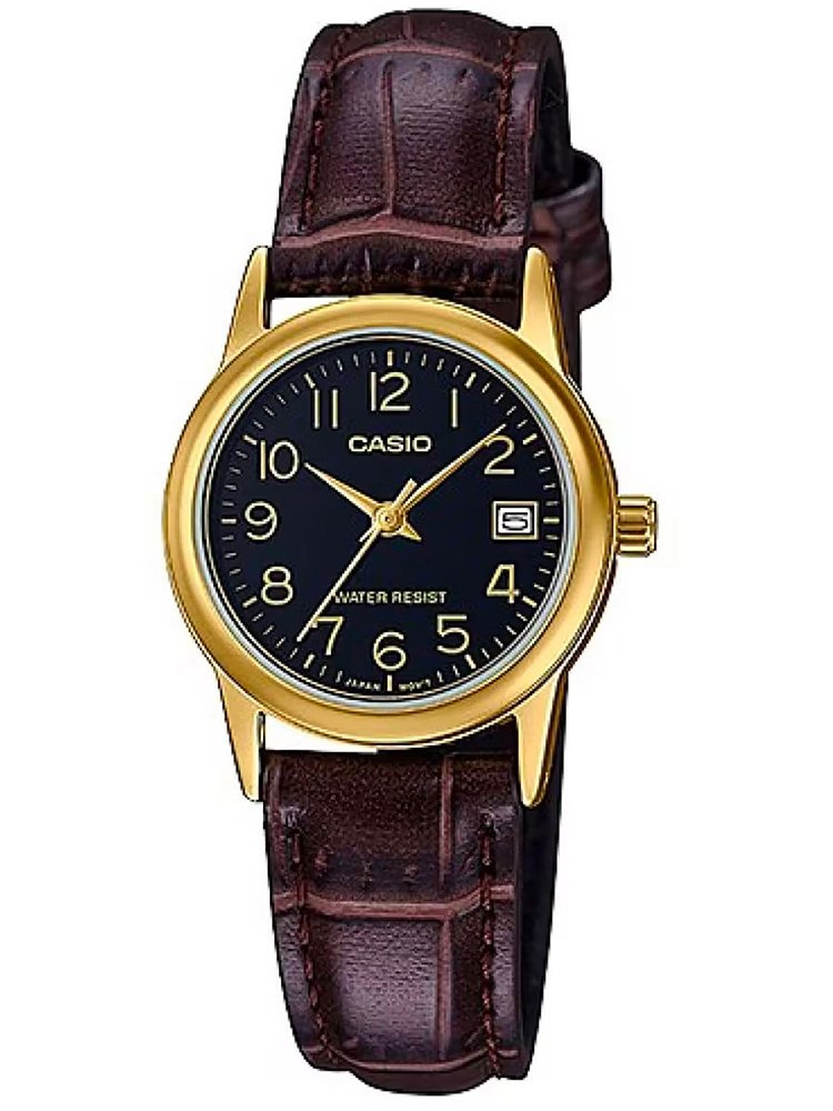 MOTERŲ LAIKRODIS CASIO LTP-V002GL-1BUDF (zd584f) + DĖŽUTĖ