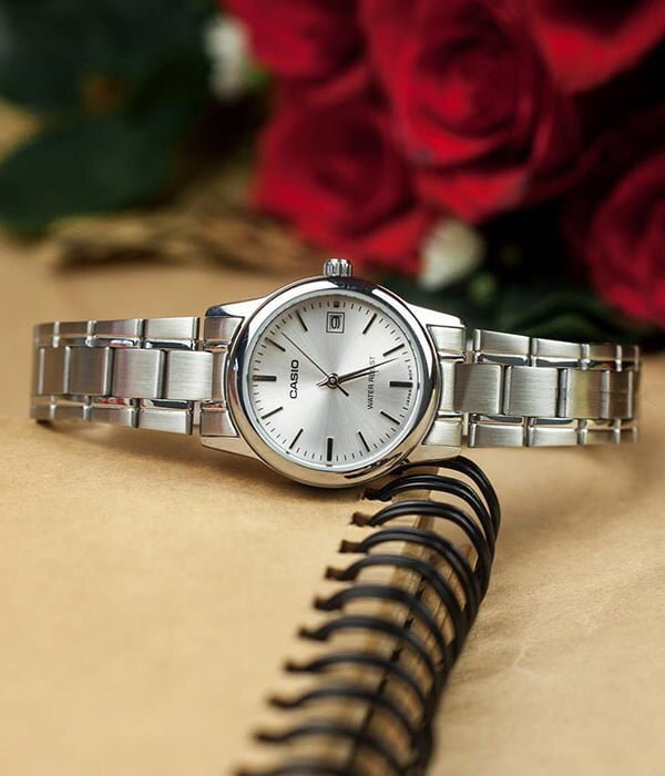 ZEGAREK DAMSKI CASIO LTP-V002D-7AUDF (zd587d) + DĖŽUTĖ - Image 8