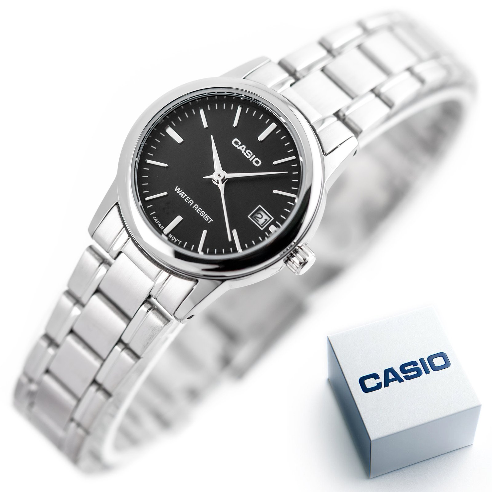 CASIO LTP-V002D-1A MOTERŲ LAIKRODIS (zd587e) + DĖŽUTĖ - Image 10