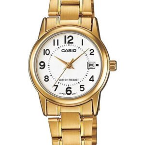 CASIO LTP-V002G-7B MOTERŲ LAIKRODIS (zd587f) + DĖŽUTĖ