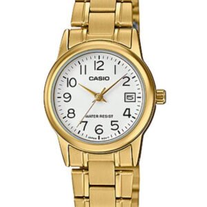 CASIO LTP-V002G-7B2UDF MOTERŲ LAIKRODIS (zd587g) + DĖŽUTĖ